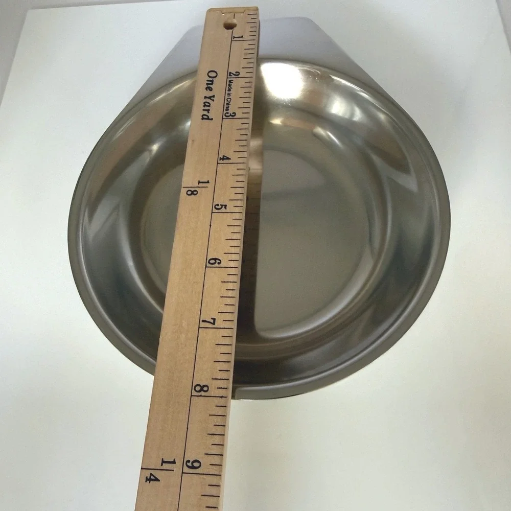 Vintage DVW Schwerte 18/8 Stainless Steel Serving Bowl Dish Germany 8